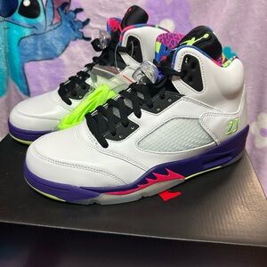 Retro Jordan 5 Alternate Belair White, men’s size 9